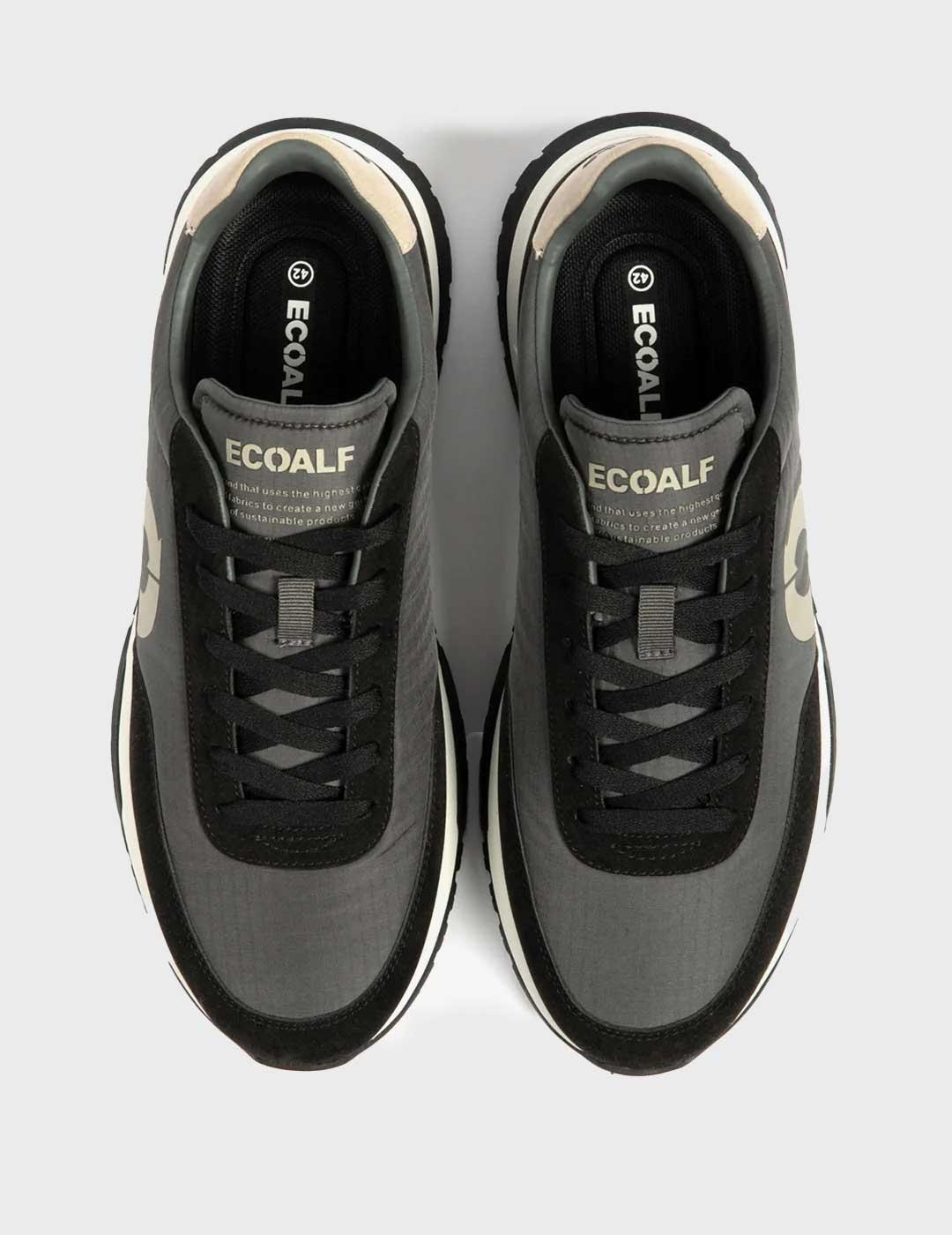 Ecoalf Ventura zapatilla negra para hombre y mujer