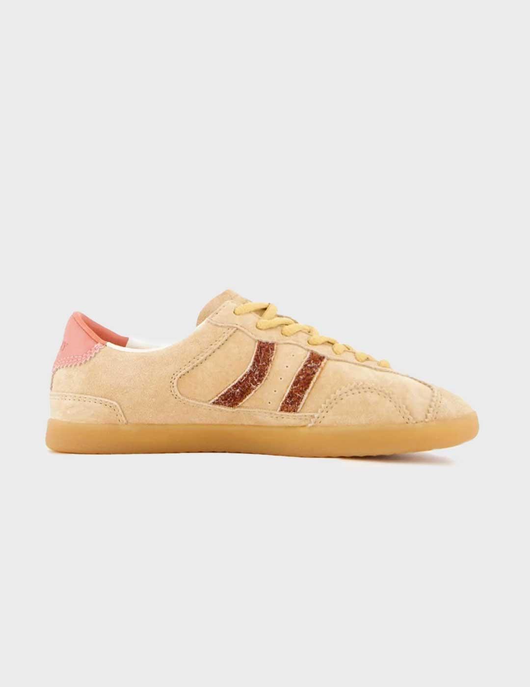 Coolway Kizuna zapatilla beige para mujer