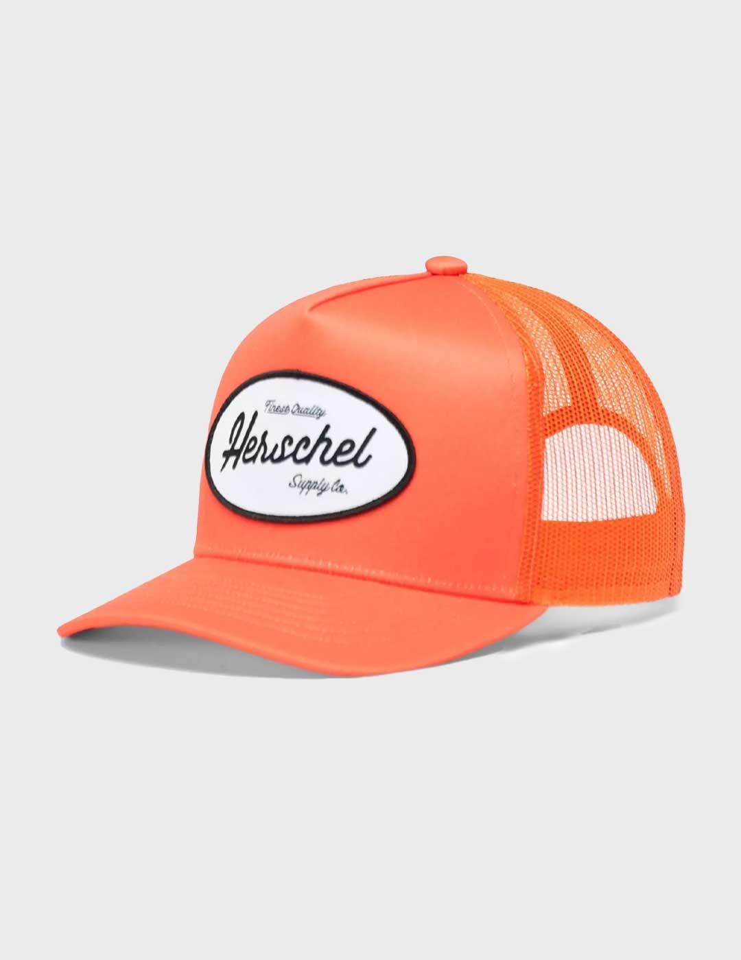 Herschel Gas Station gorra naranja para hombre y mujer