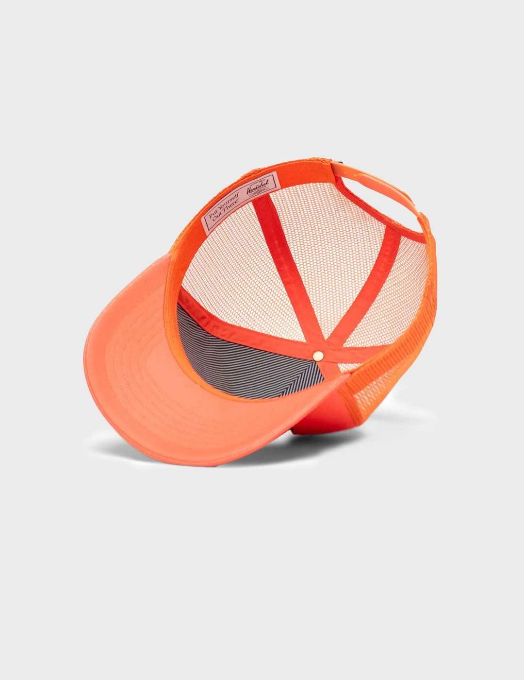Herschel Gas Station gorra naranja para hombre y mujer