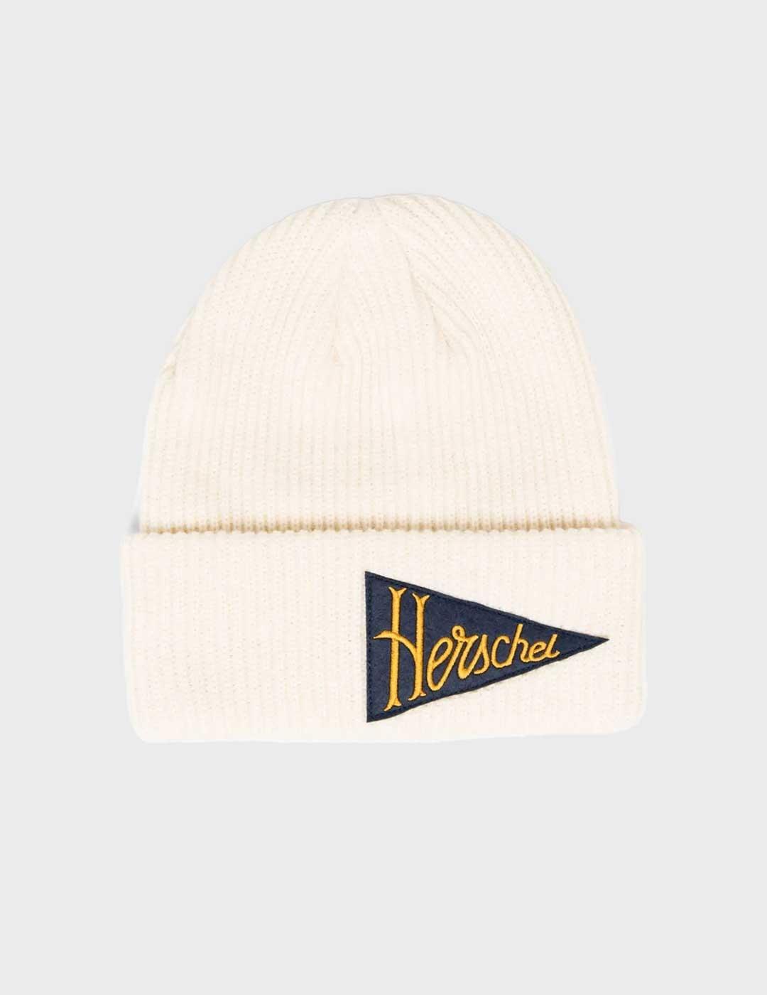 Herschel Rowan Pennant gorro blanco para hombre y mujer