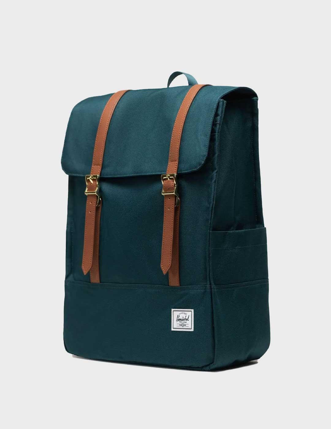 Herschel Survey mochila verde para hombre y mujer