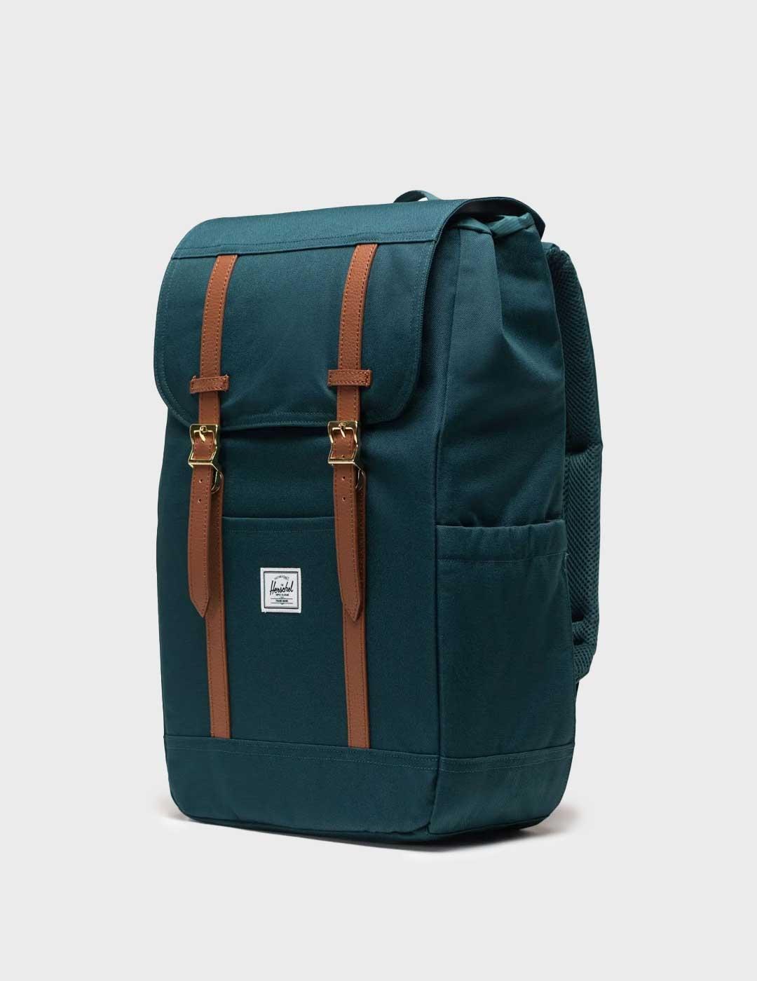 Herschel Retreat mochila verde para hombre y mujer