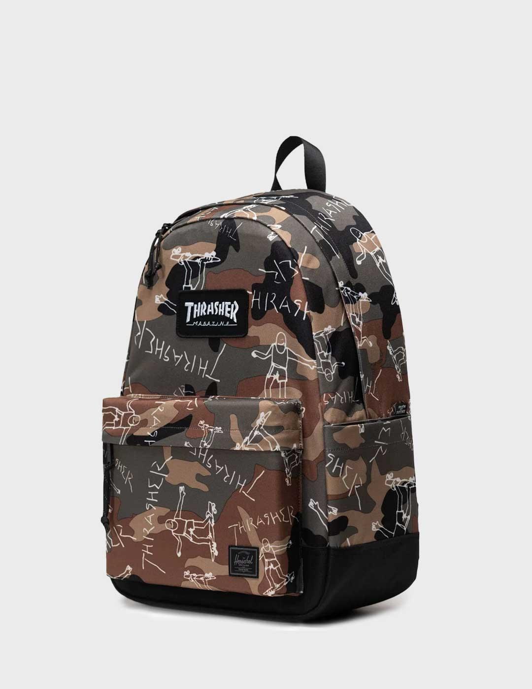 Herschel Thrasher Gonz mochila verde para hombre y mujer