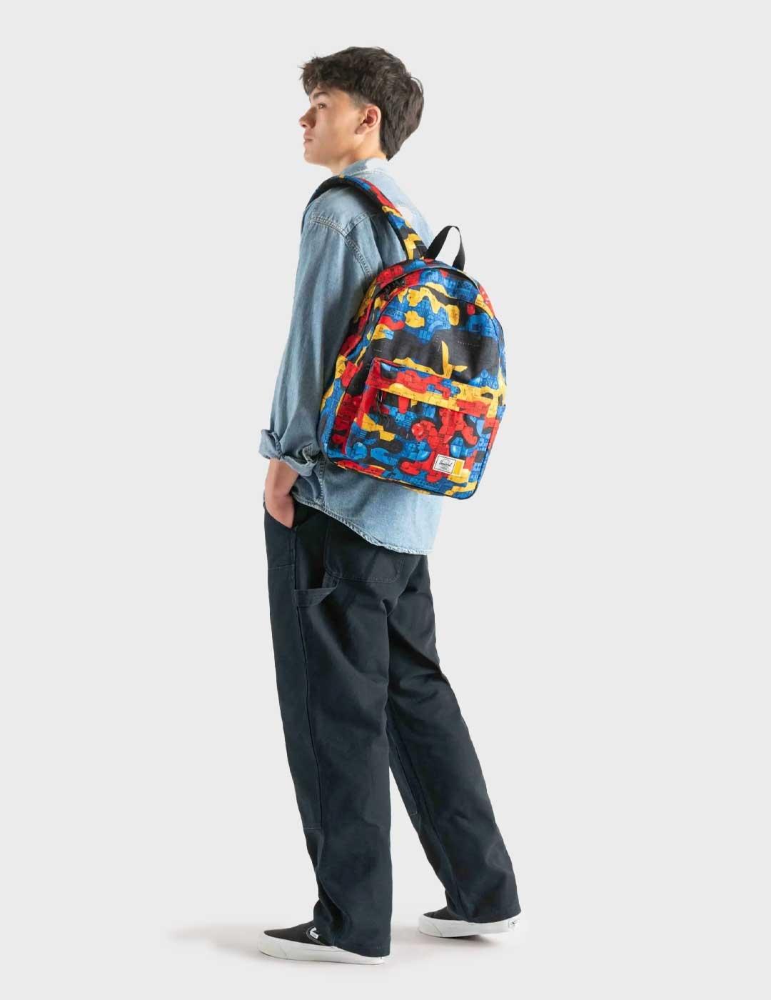 Herschel Lego mochila multicolor para hombre y mujer