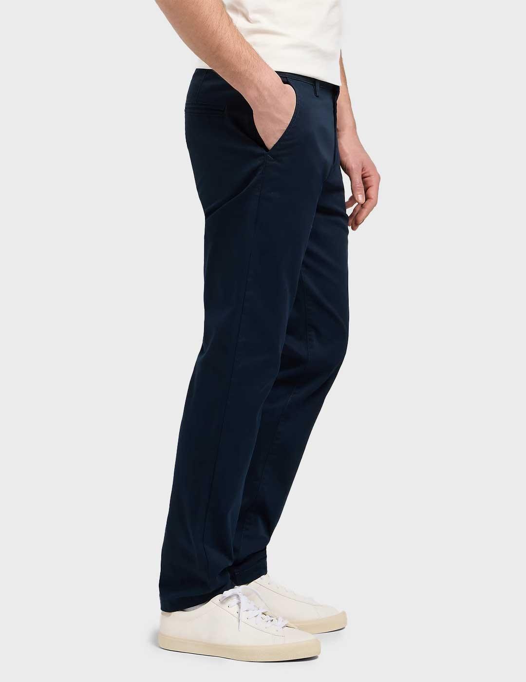 Lee Slim pantalón chino azul marino para hombre