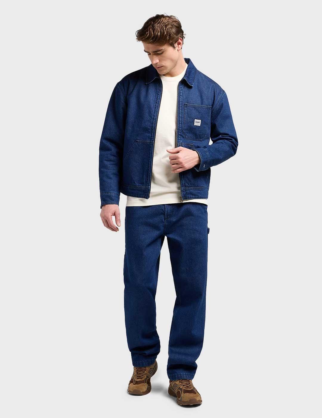 Lee Carpenter pantalón azul para hombre