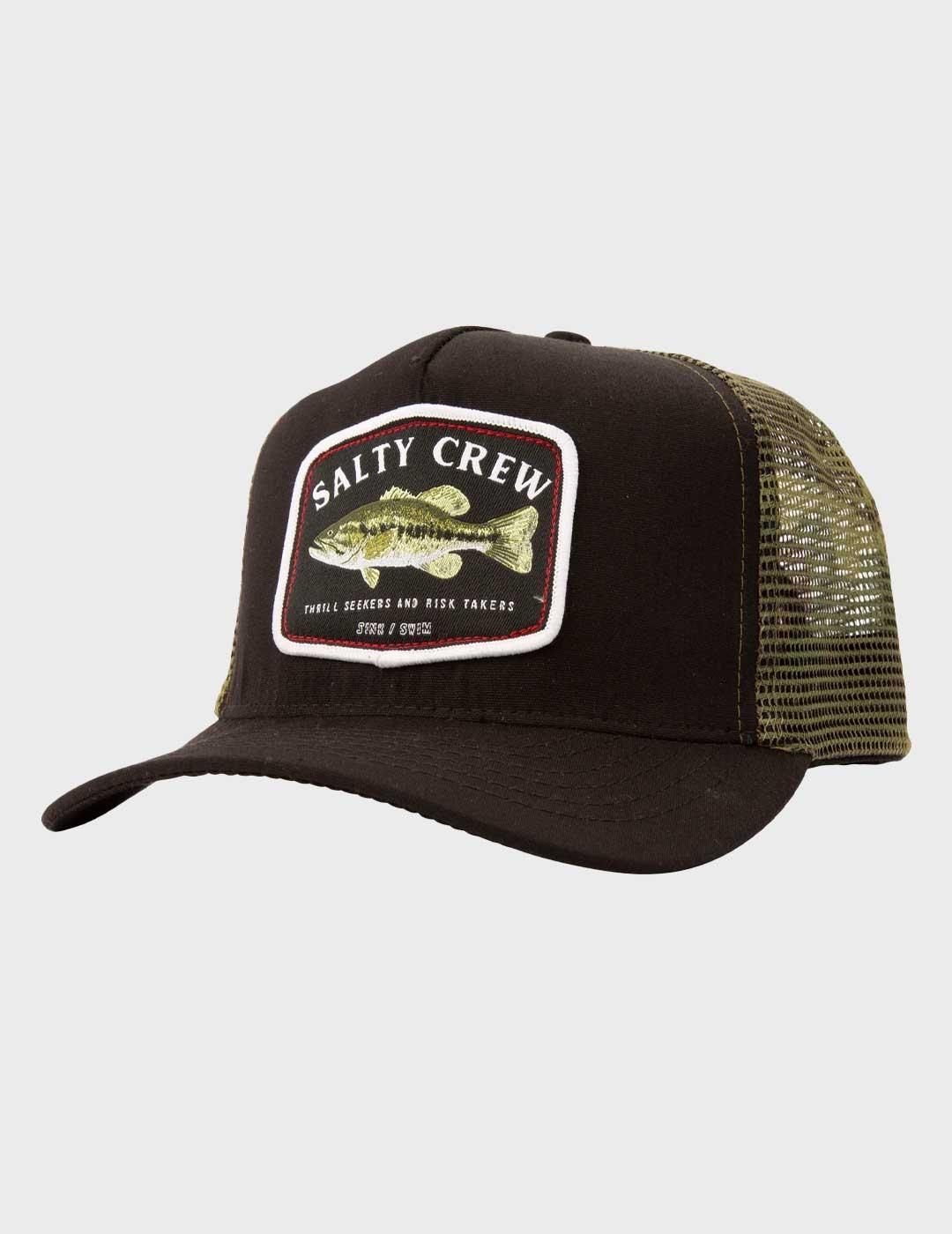 Salty Crew Bigmouth gorra negra para hombre y mujer