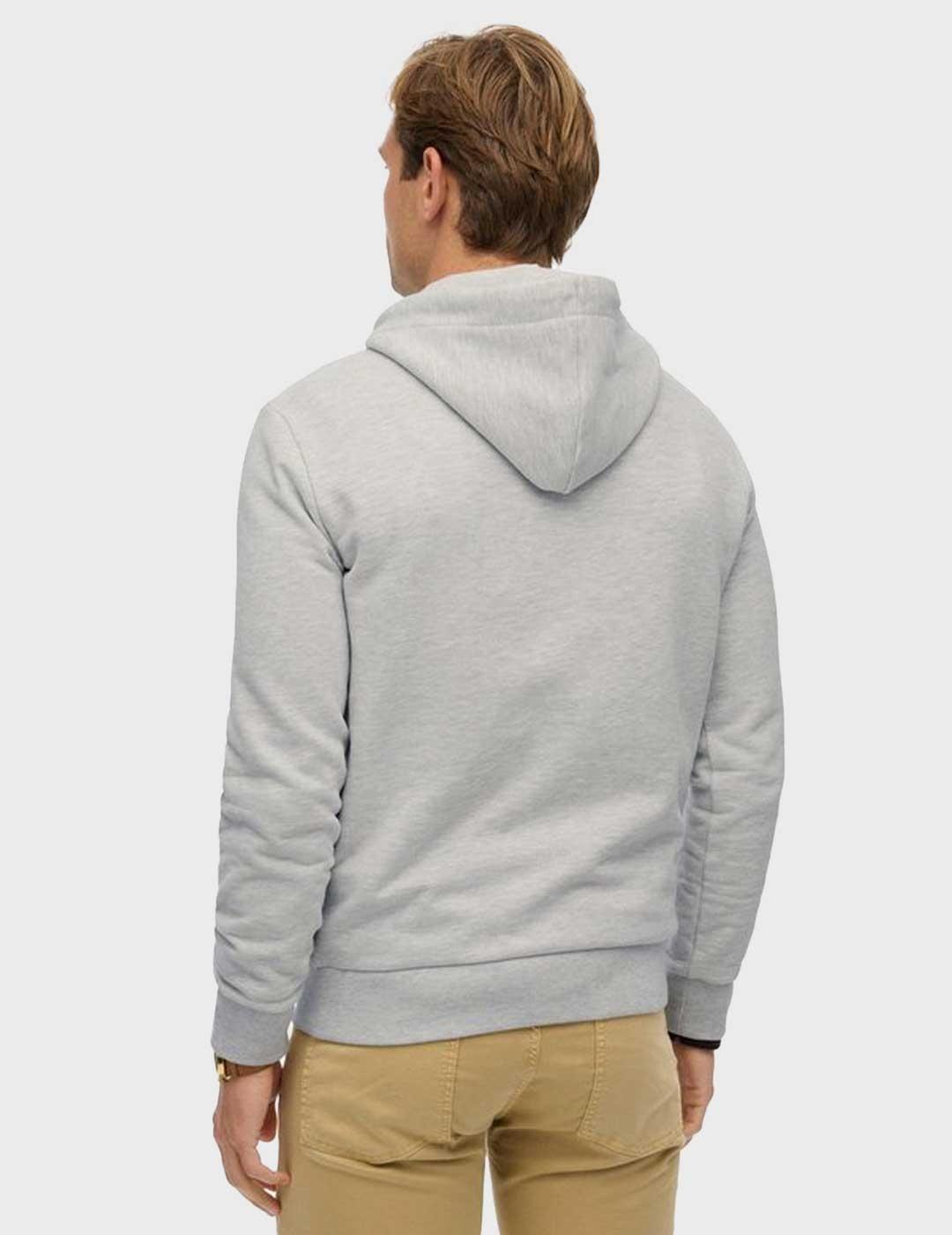 Superdry Mountain Relaxed sudadera gris para hombre