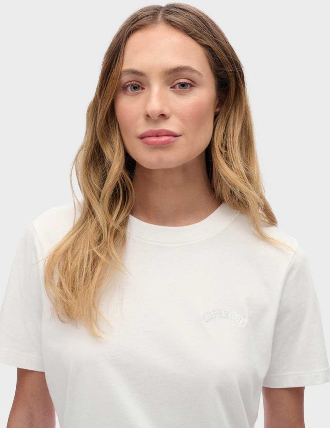 Superdry Essential Logo camiseta blanca para mujer