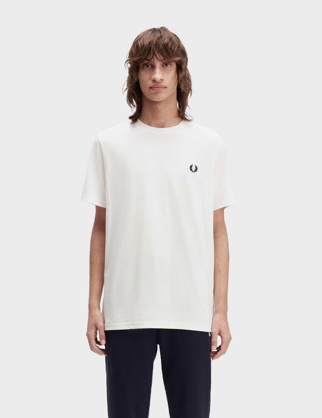 Fred Perry Bold Branding camiseta blanca para hombre