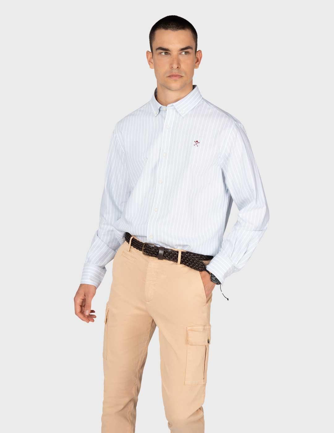 Harper & Neyer Shoreline Elite camisa azul para hombre