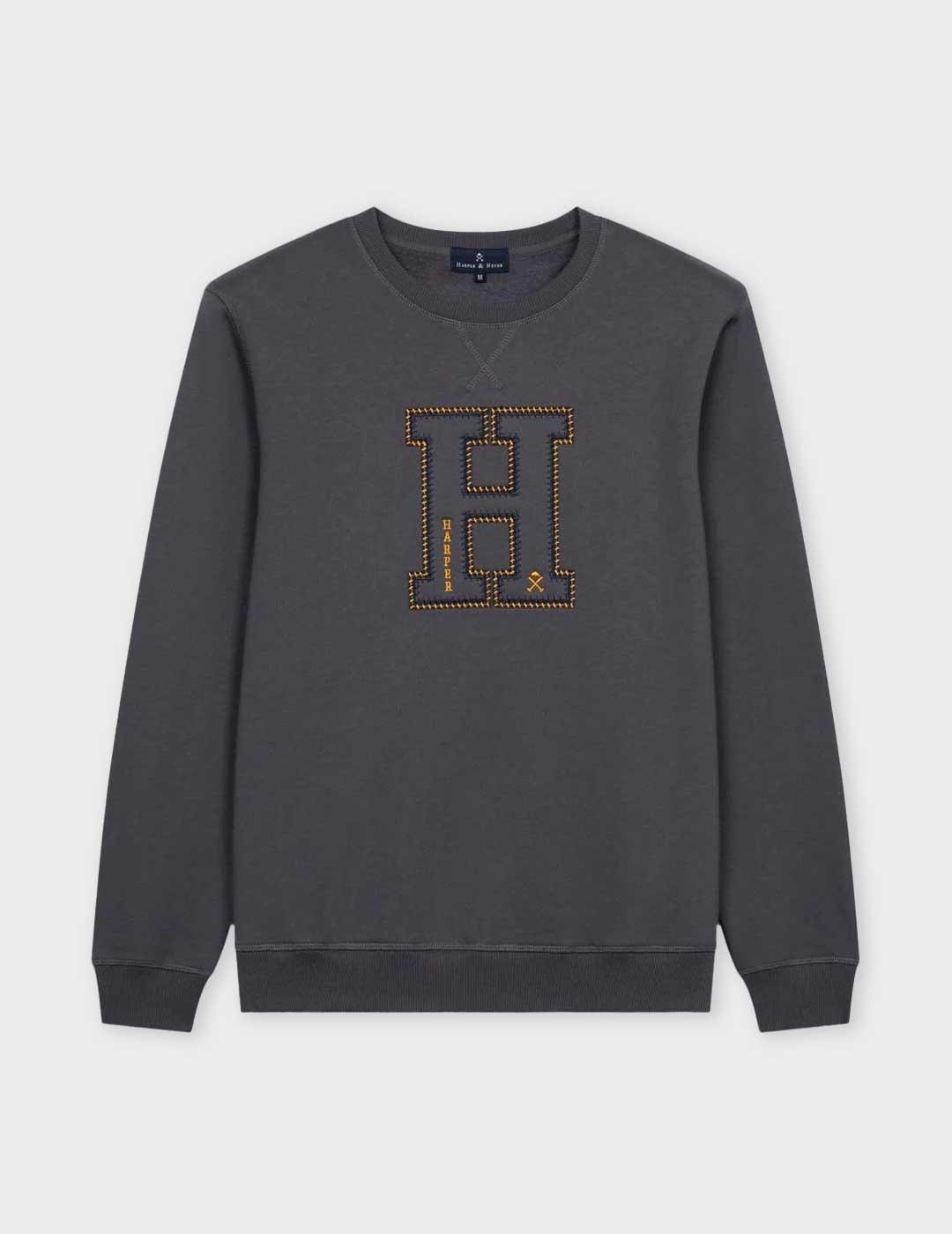 Harper & Neyer Harvard sudadera azul para hombre