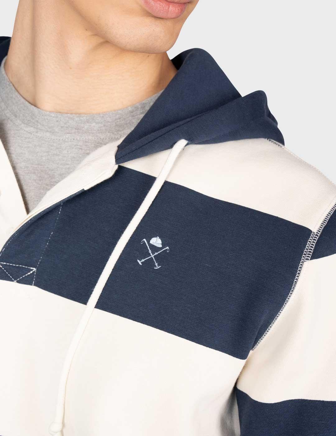 Harper & Neyer Groovy sudadera azul marino para hombre