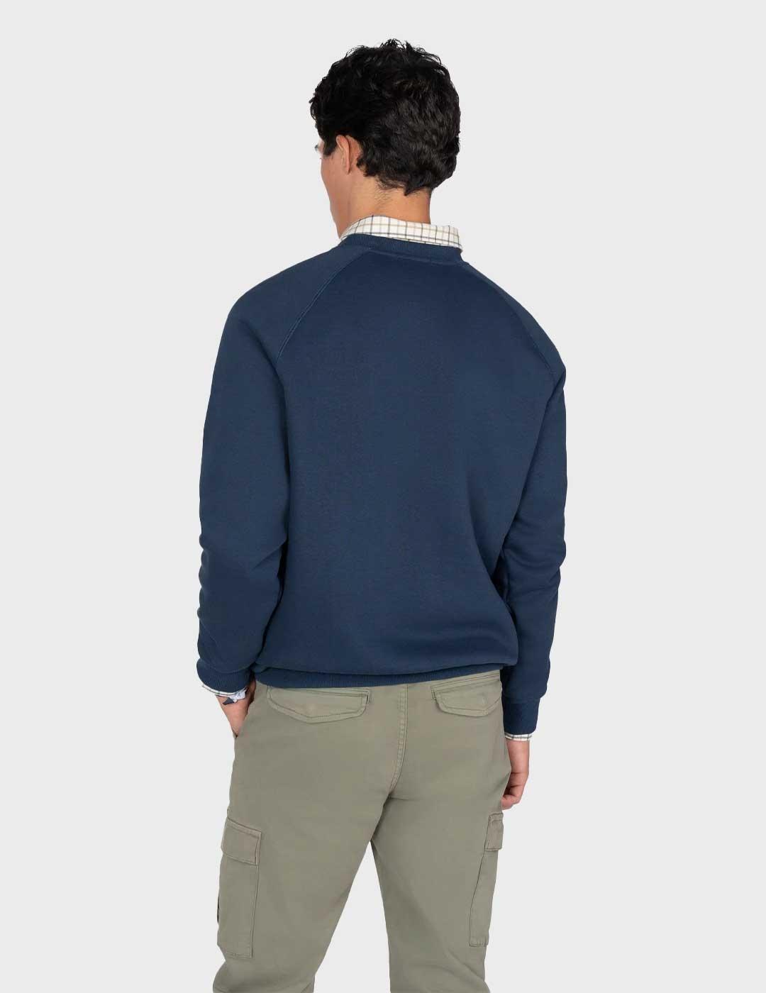 Harper & Neyer Vermont sudadera azul marino para hombre