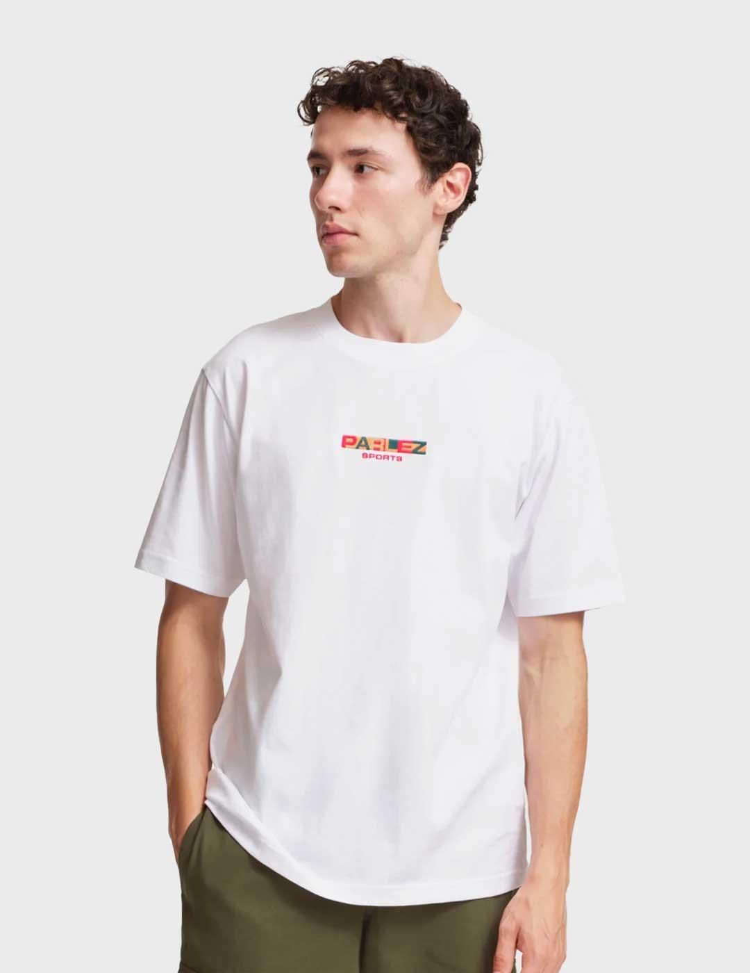 Parlez Bloc camiseta blanca para hombre