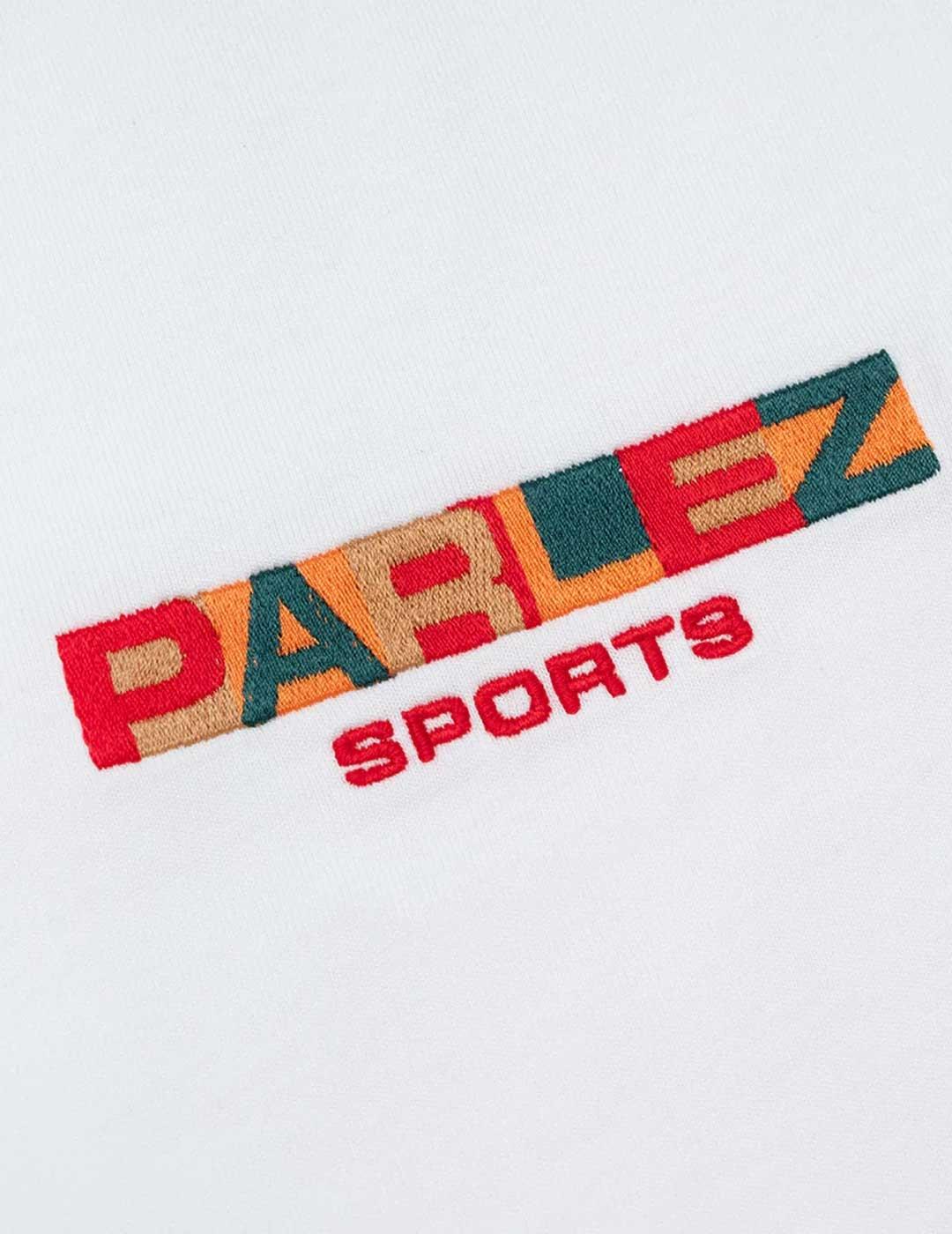 Parlez Bloc camiseta blanca para hombre