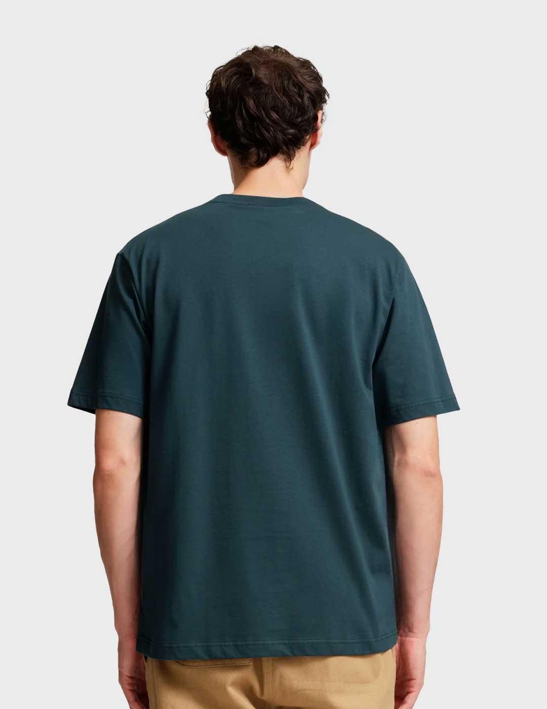Parlez Vehi camiseta verde para hombre