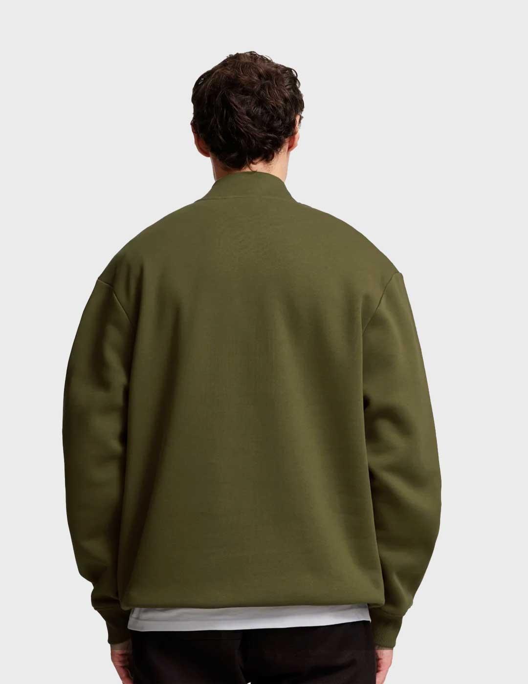 Parlez Horizon sudadera verde para hombre