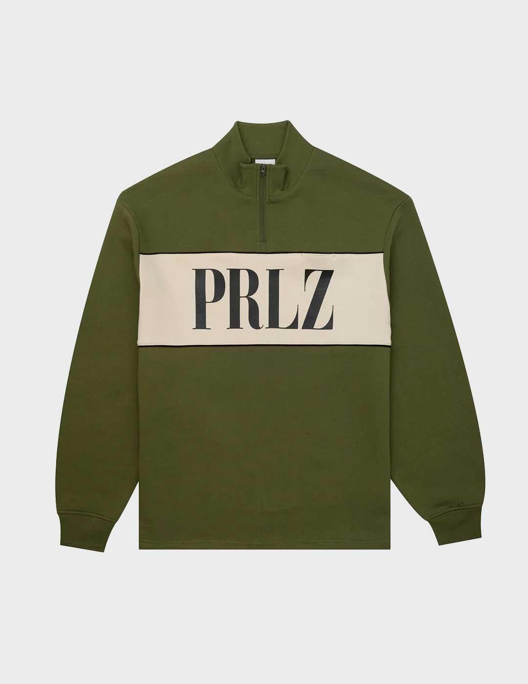 Parlez Horizon sudadera verde para hombre