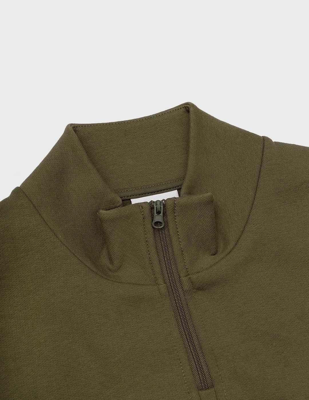 Parlez Horizon sudadera verde para hombre
