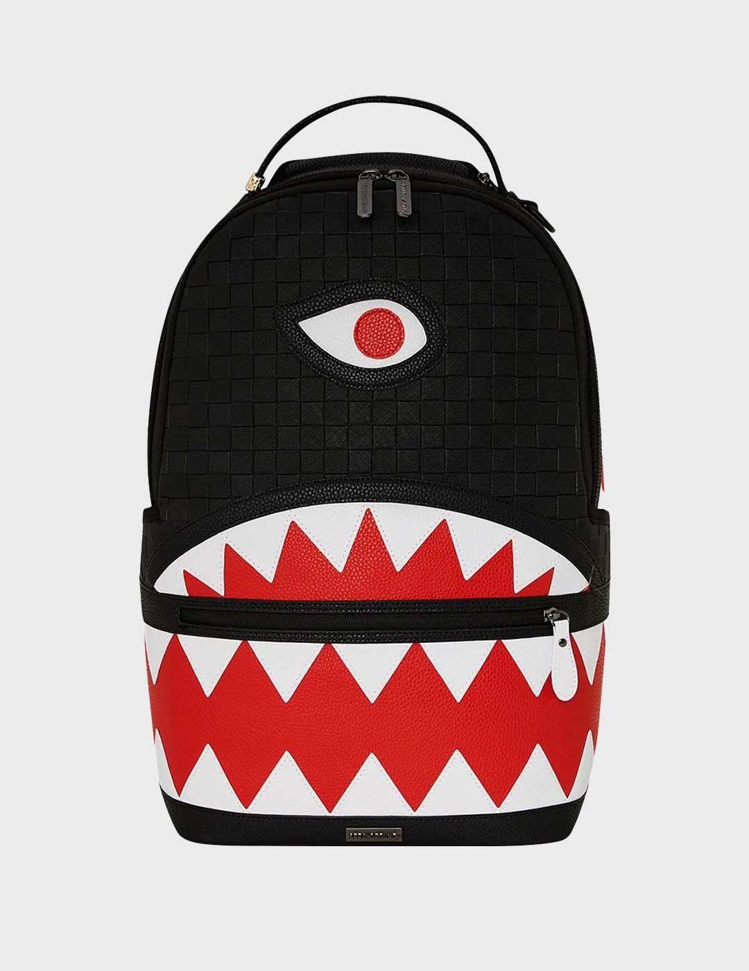 Sprayground Vsm Luxe mochila negra para hombre y mujer