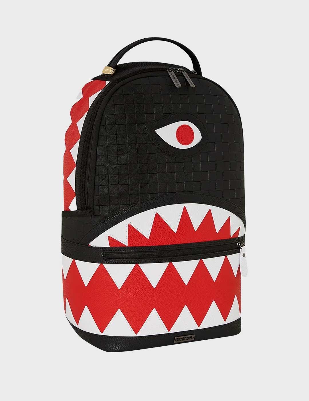 Sprayground Vsm Luxe mochila negra para hombre y mujer