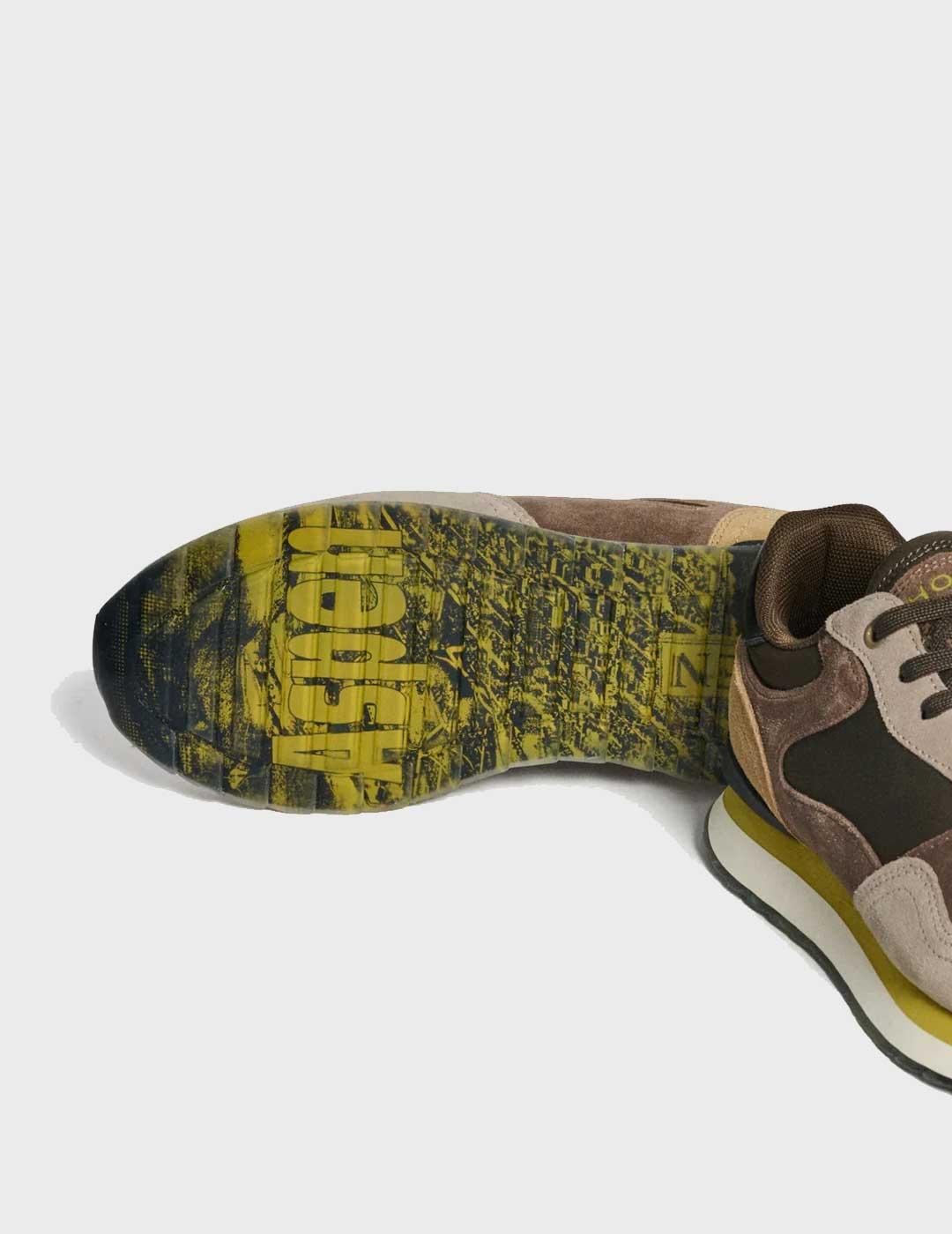 Hoff Brand City Aspen zapatilla marrón para hombre