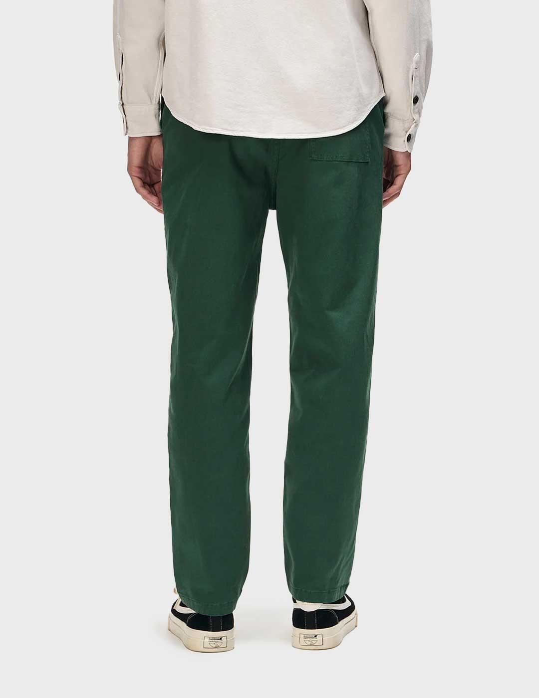 Deus Infinity Beach pantalón verde para hombre
