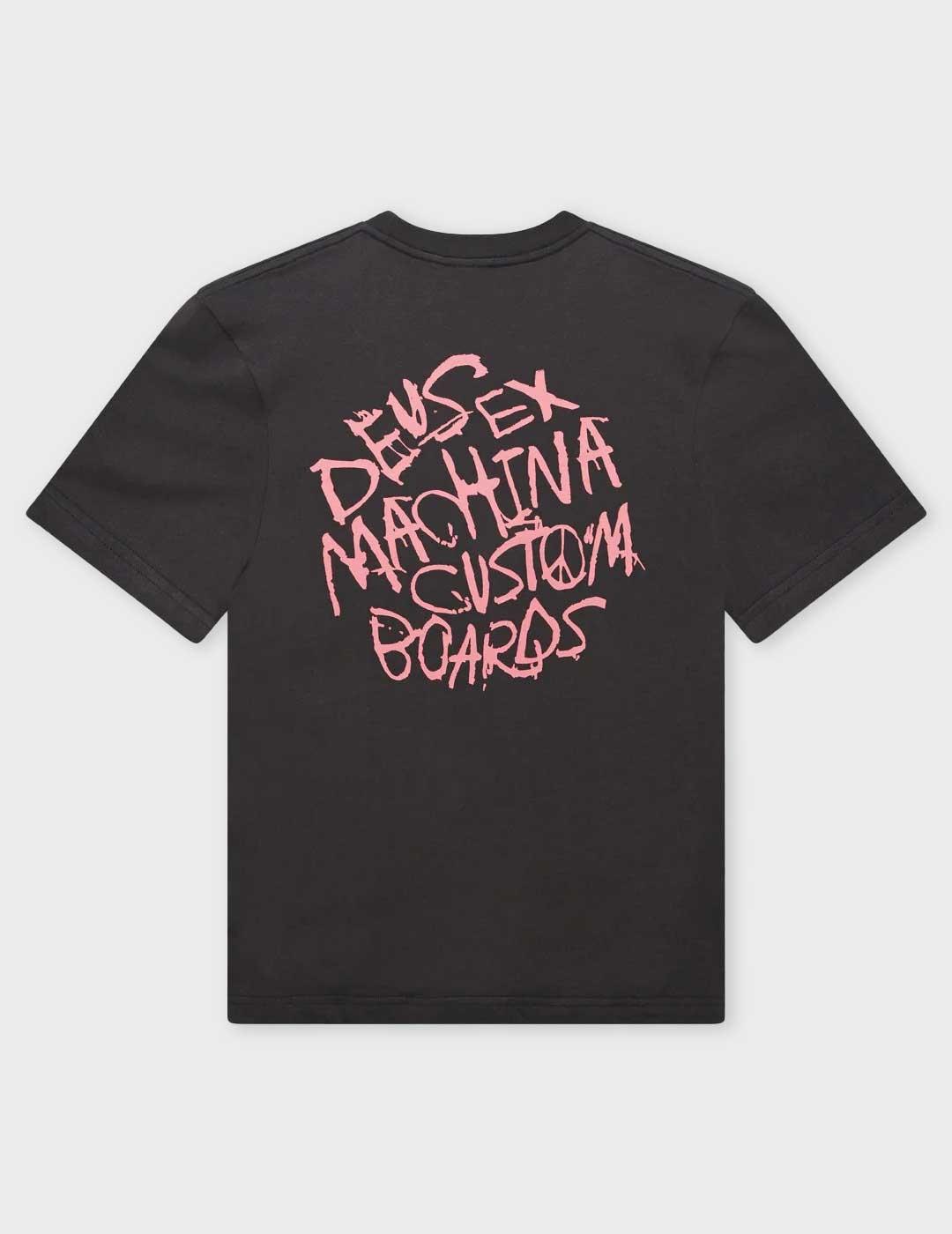 Deus Scrambler camiseta gris para hombre