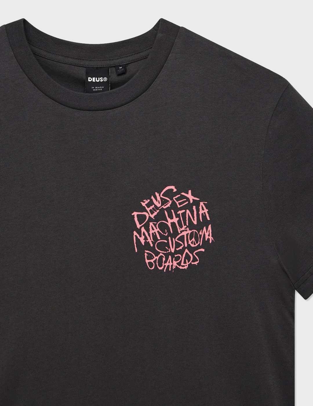 Deus Scrambler camiseta gris para hombre