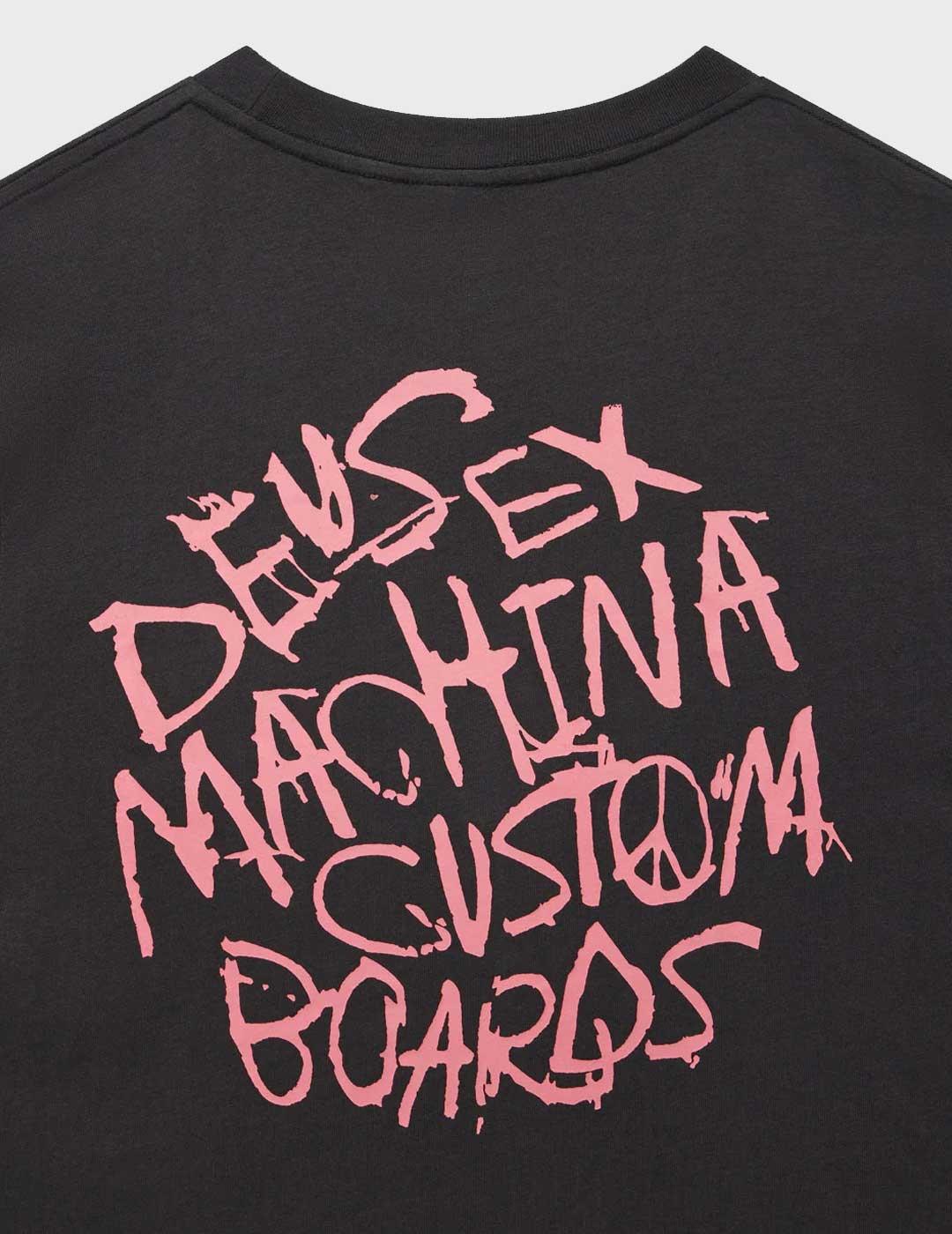 Deus Scrambler camiseta gris para hombre