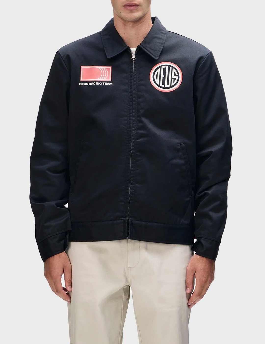 Deus Marnus Team chaqueta negra para hombre