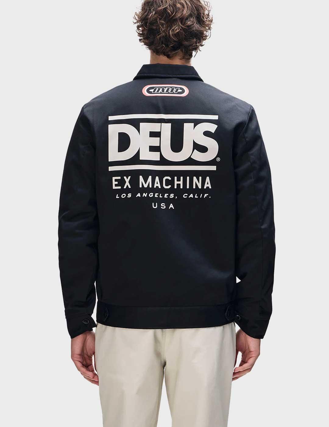 Deus Marnus Team chaqueta negra para hombre