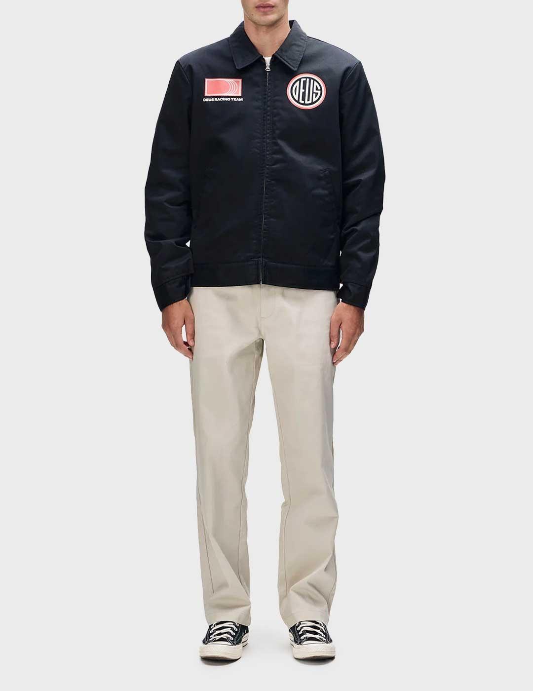 Deus Marnus Team chaqueta negra para hombre