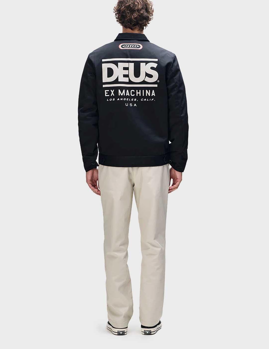 Deus Marnus Team chaqueta negra para hombre