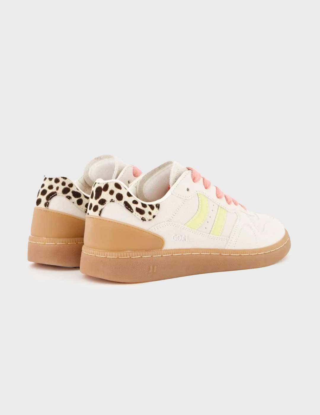 Coolway Goal zapatilla beige para mujer