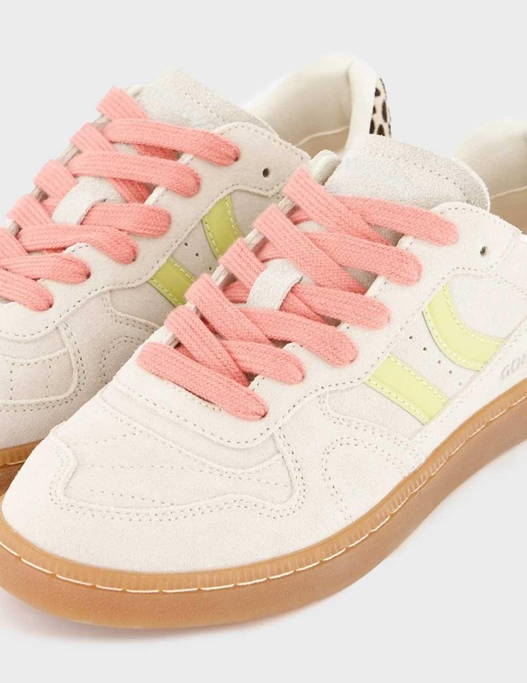 Coolway Goal zapatilla beige para mujer