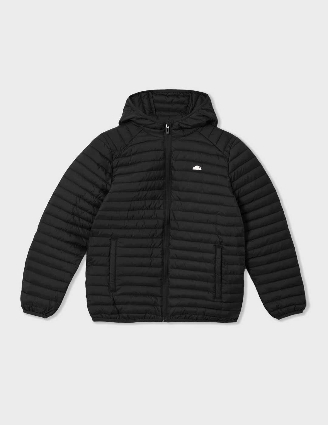 Ellesse L´Bardon chaqueta negra para niño y niña