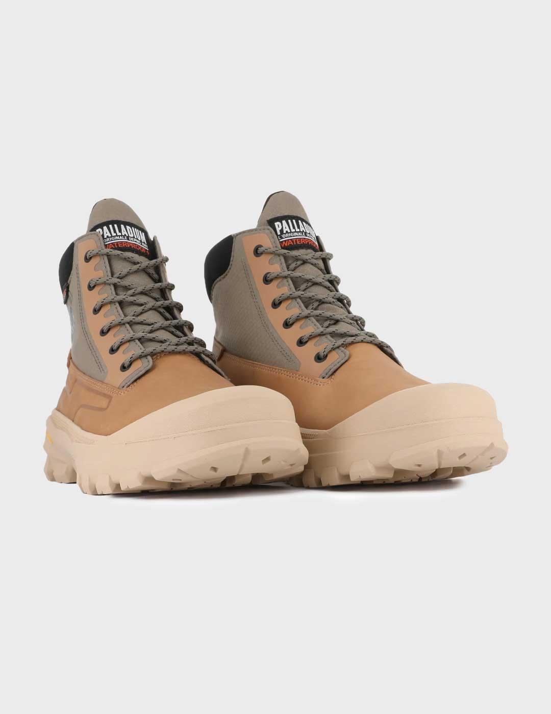 Palladium Pallarider Sc Wp bota marrón para hombre