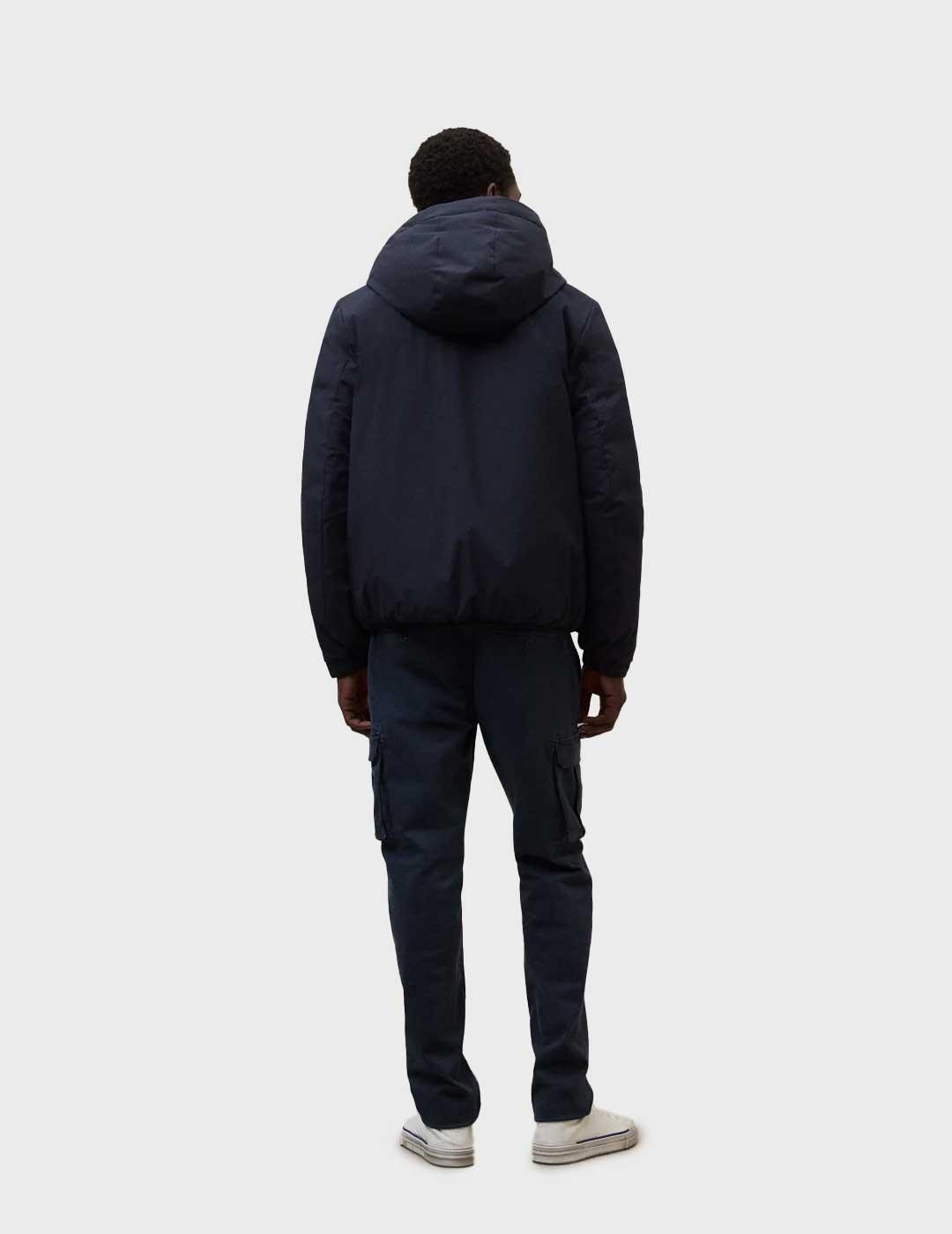 Ecoalf Cartes chaqueta azul marino para hombre