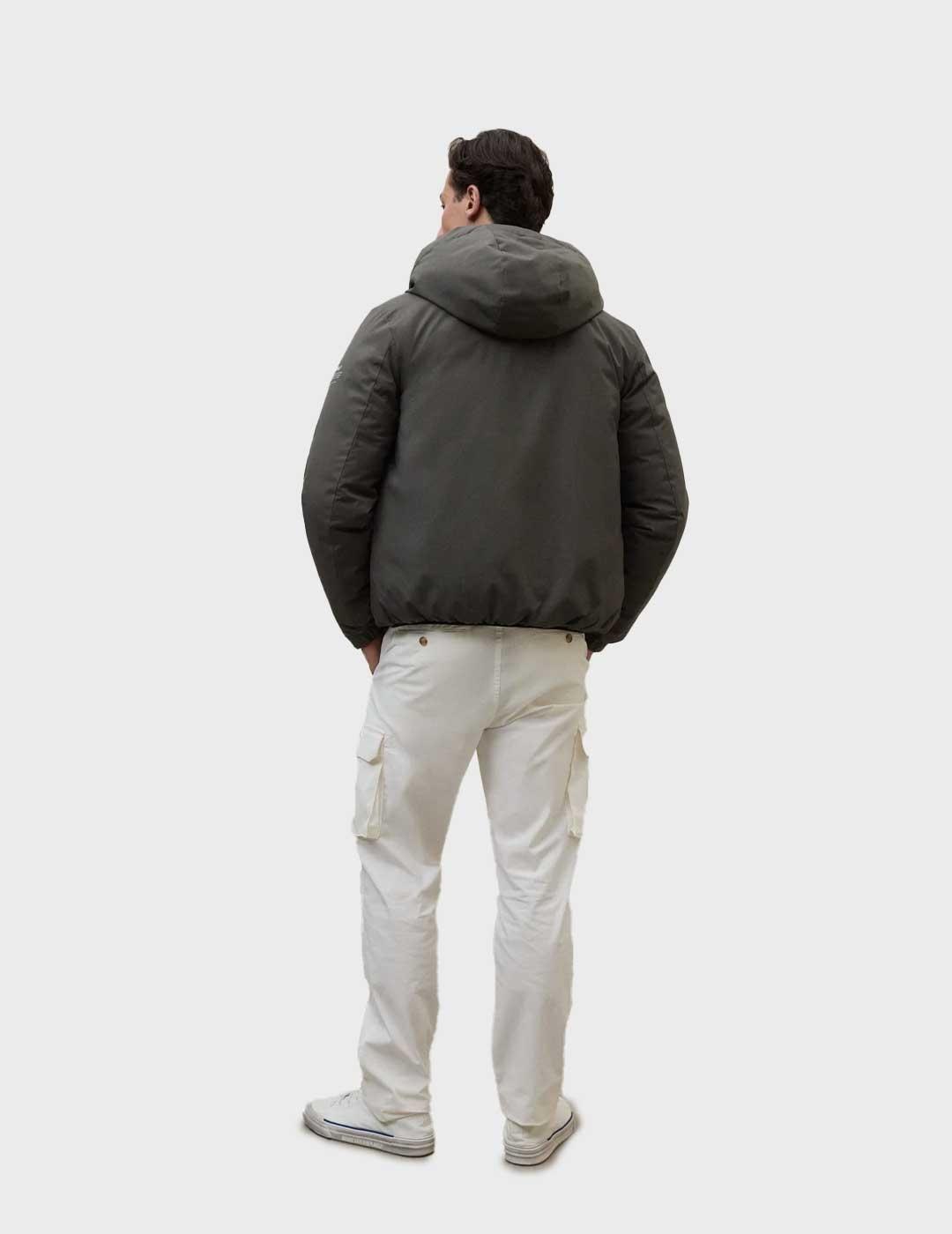 Ecoalf Cartes chaqueta gris para hombre