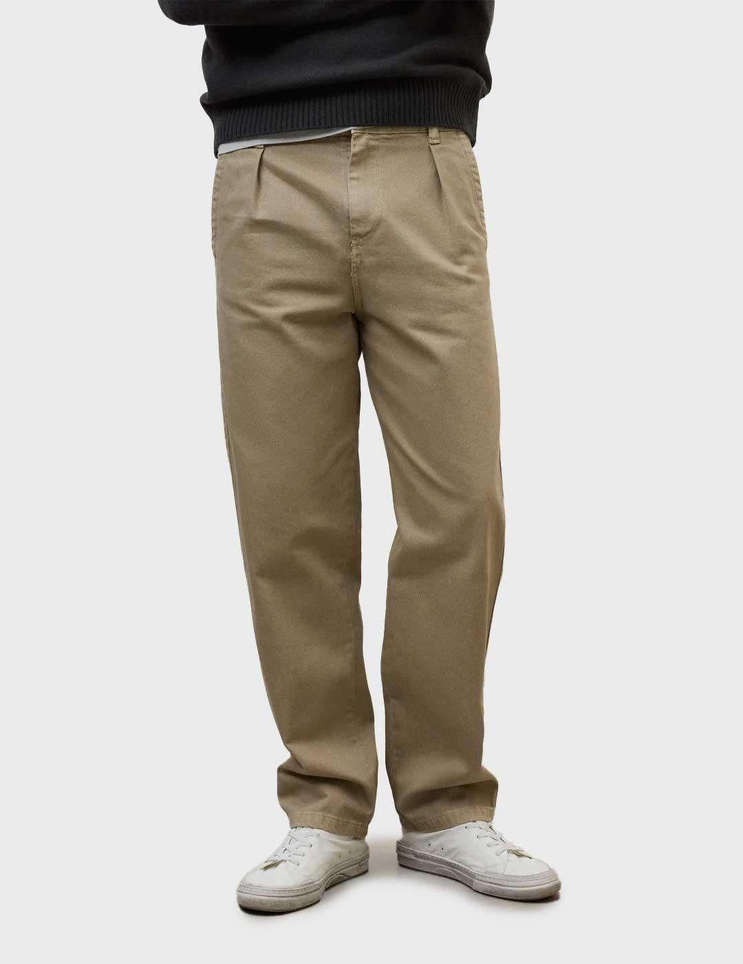 Ecoalf Limpo pantalón camel para hombre
