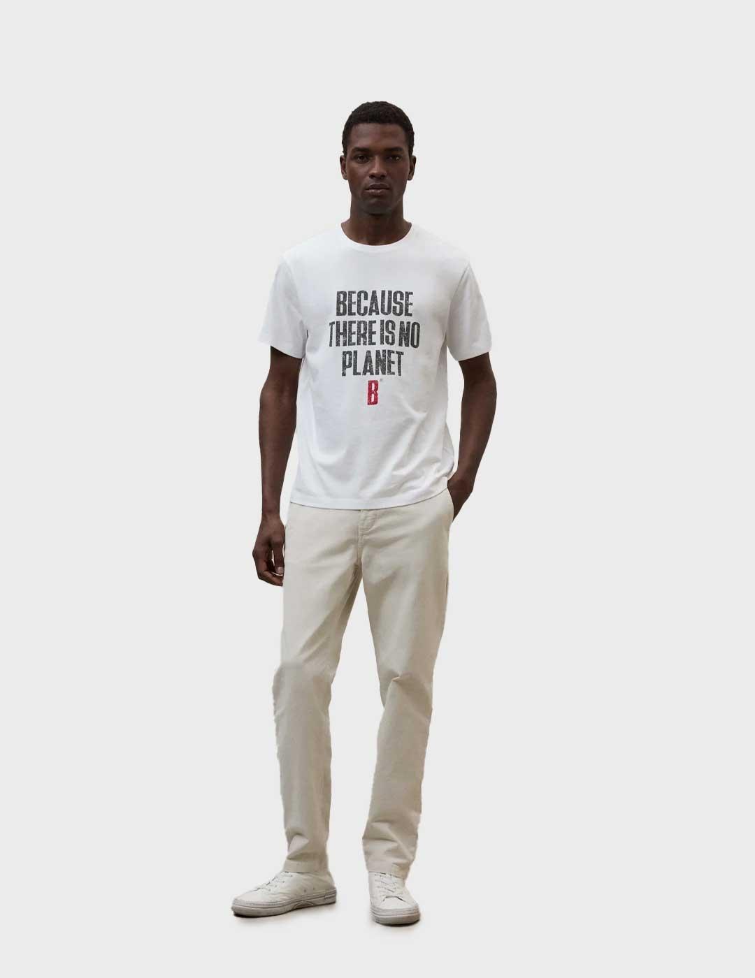 Ecoalf Min camiseta blanca para hombre