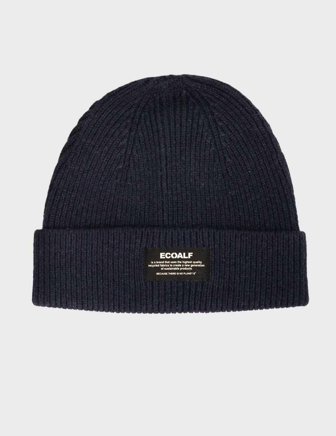 Ecoalf Wool gorro azul marino para hombre y mujer