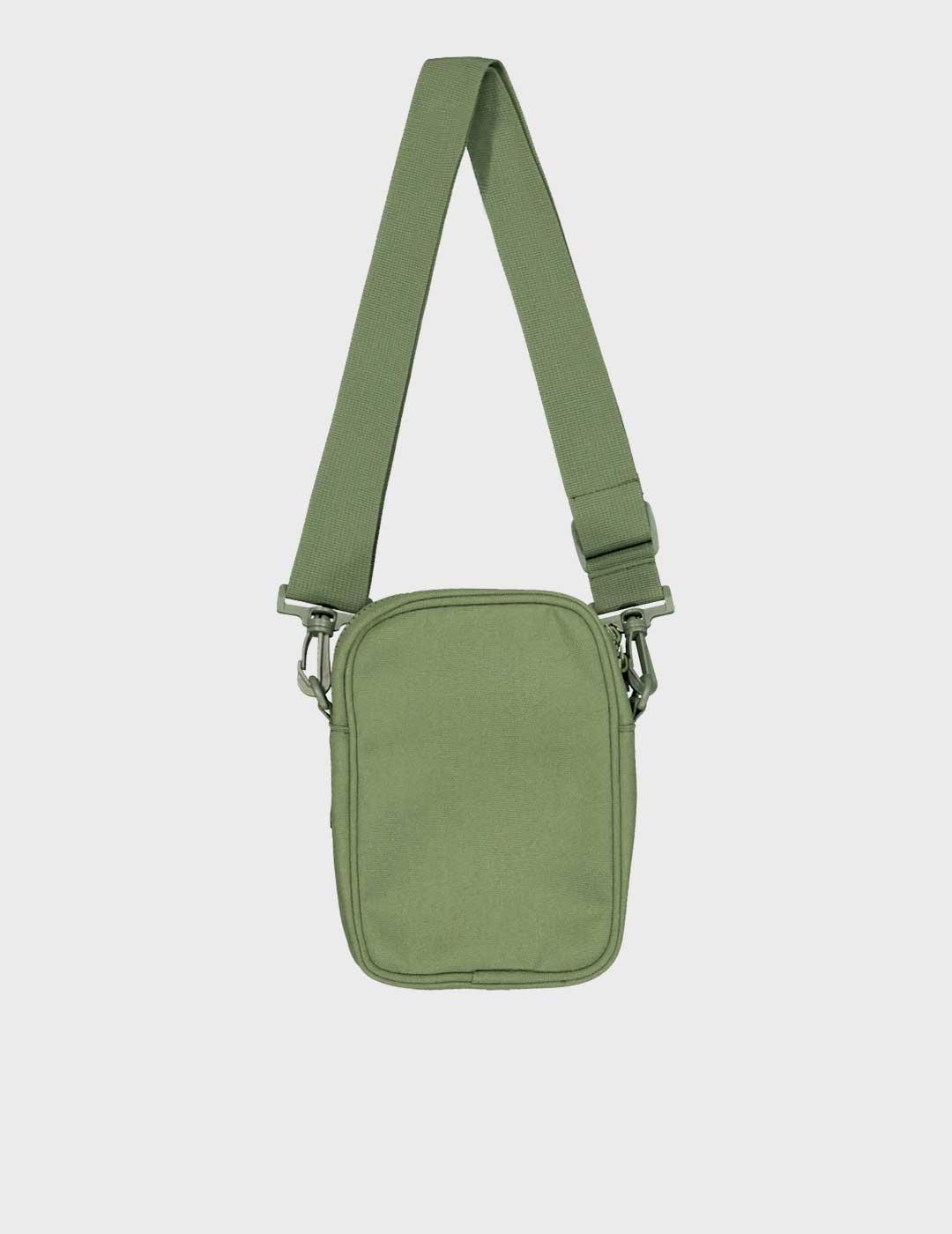 Alpha Label Messenger bandolera verde para hombre y mujer