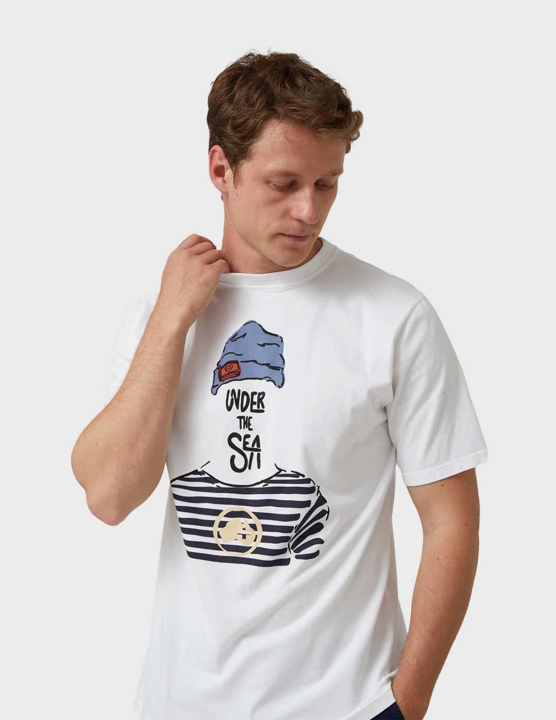 Altonadock camiseta blanca para hombre