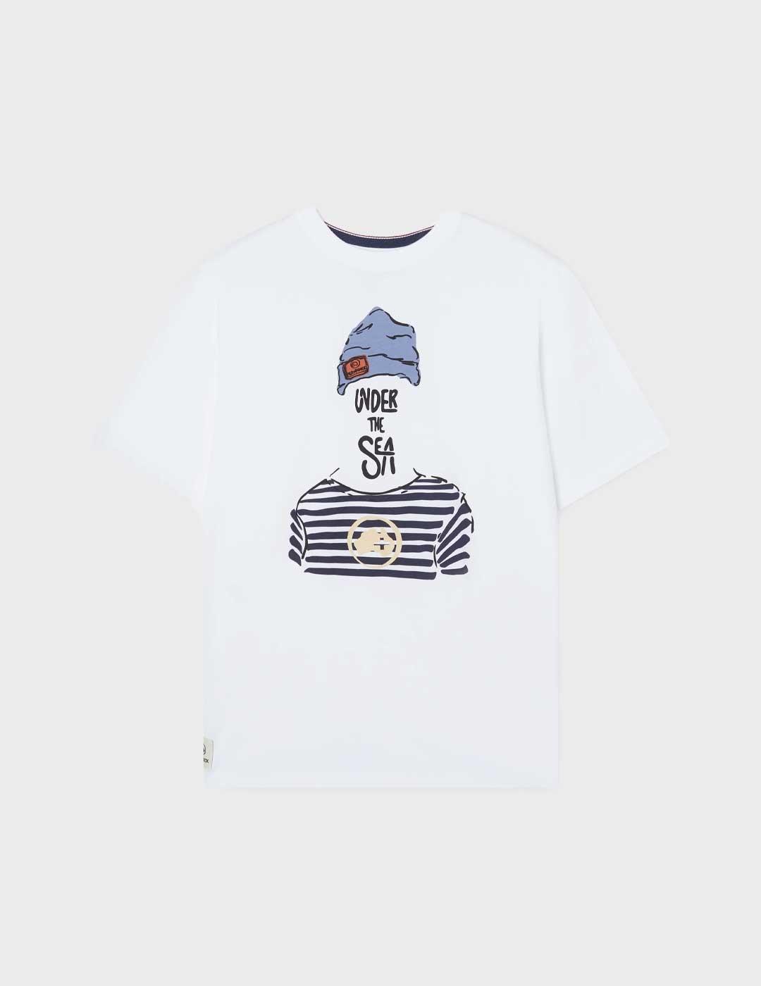 Altonadock camiseta blanca para hombre