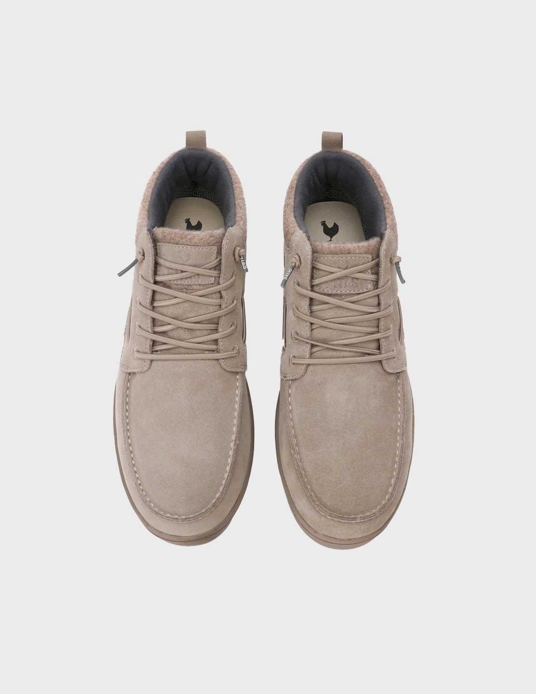 Walk in Pitas Kent bota beige repelente al agua para hombre