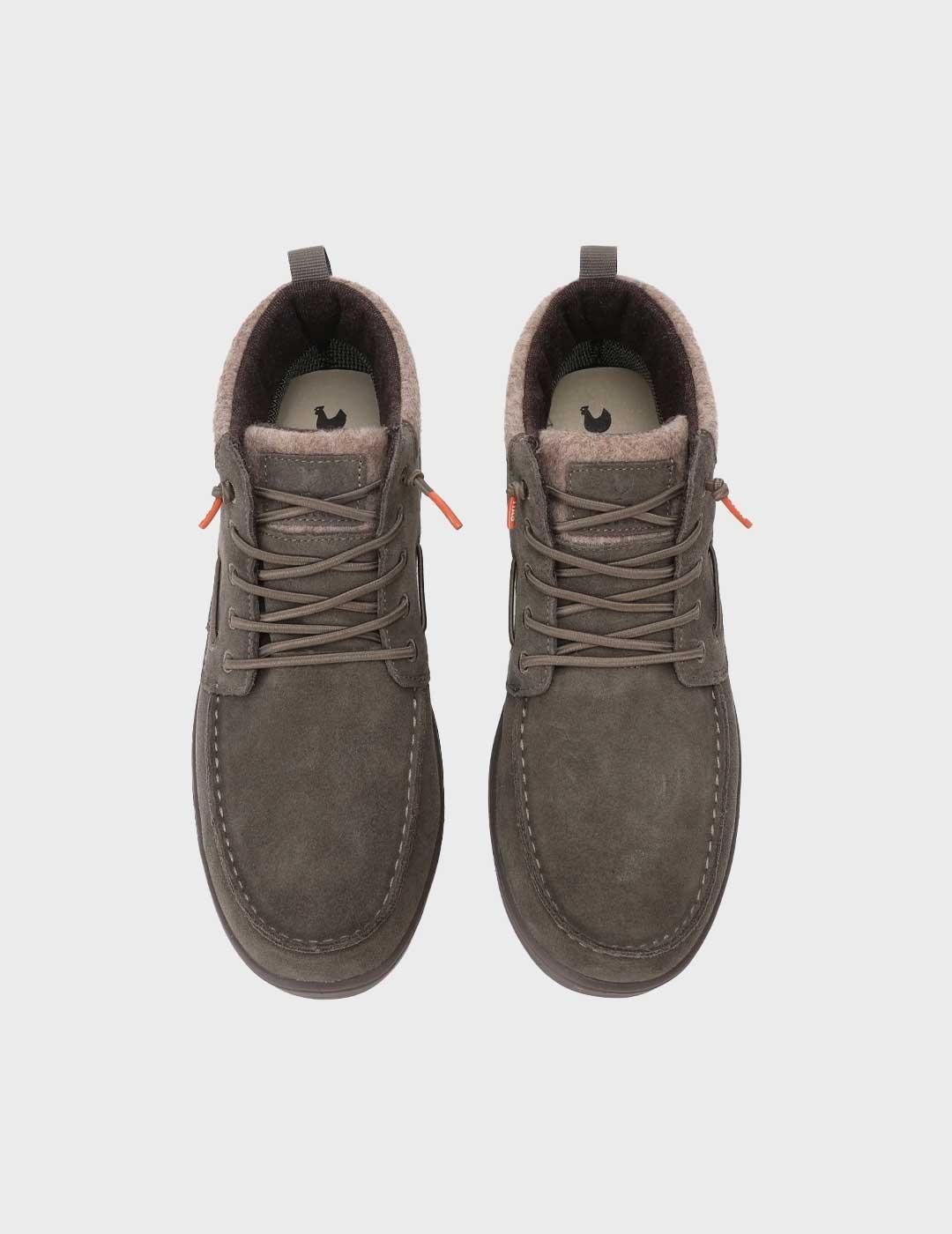 Walk in Pitas Kent bota gris repelente al agua para hombre